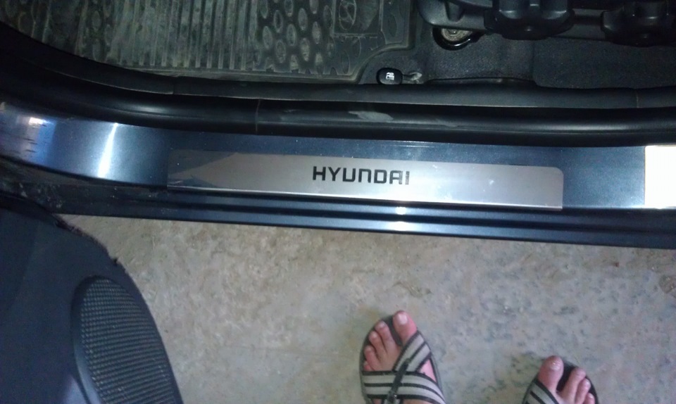 Накладки hyundai getz