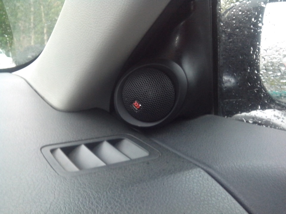 Подиумы под пищалки МОРЕЛЬ готовы. — Toyota Corolla (140/150), 1,6 л ...