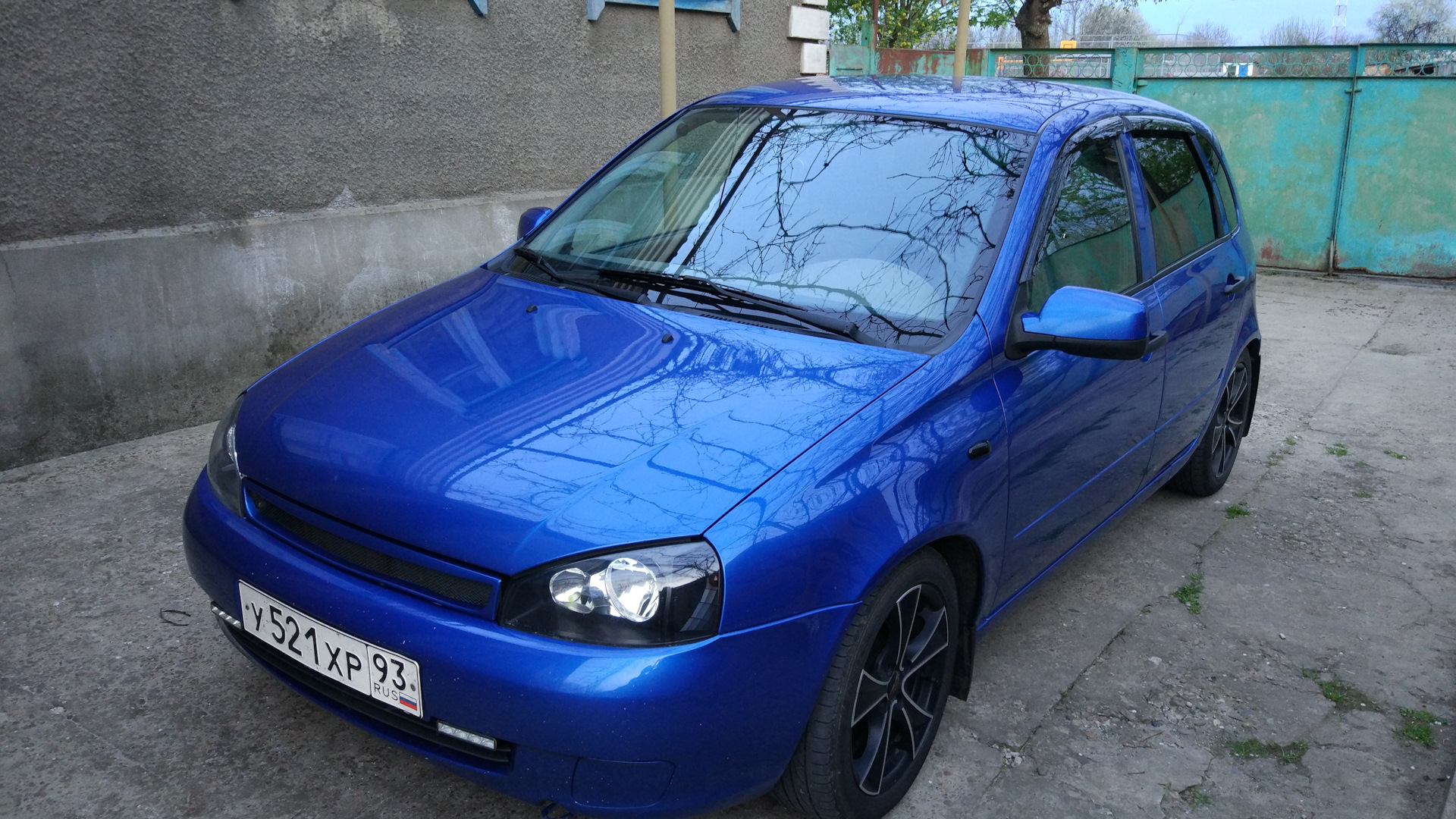 Lada Kalina 2008 синяя