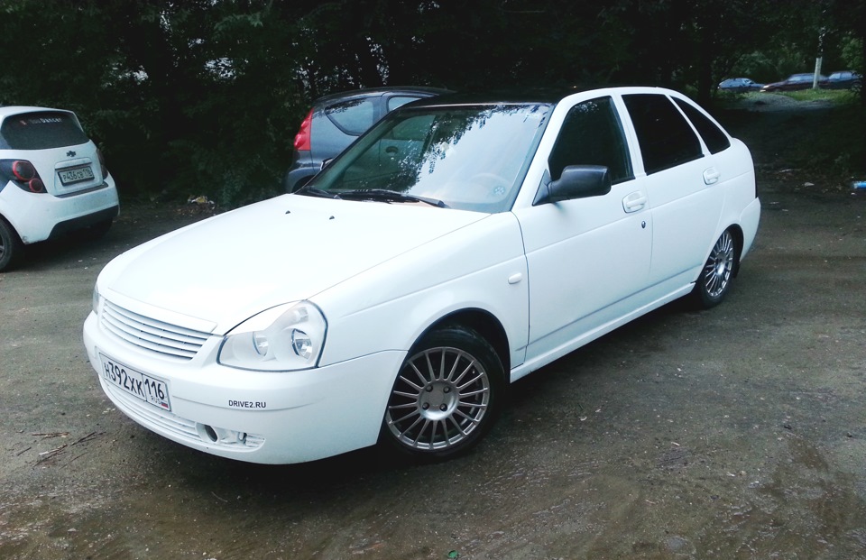 Новые колеса 15R K&K 195/50 — Lada Приора хэтчбек, 1,6 л, 2010 года ...