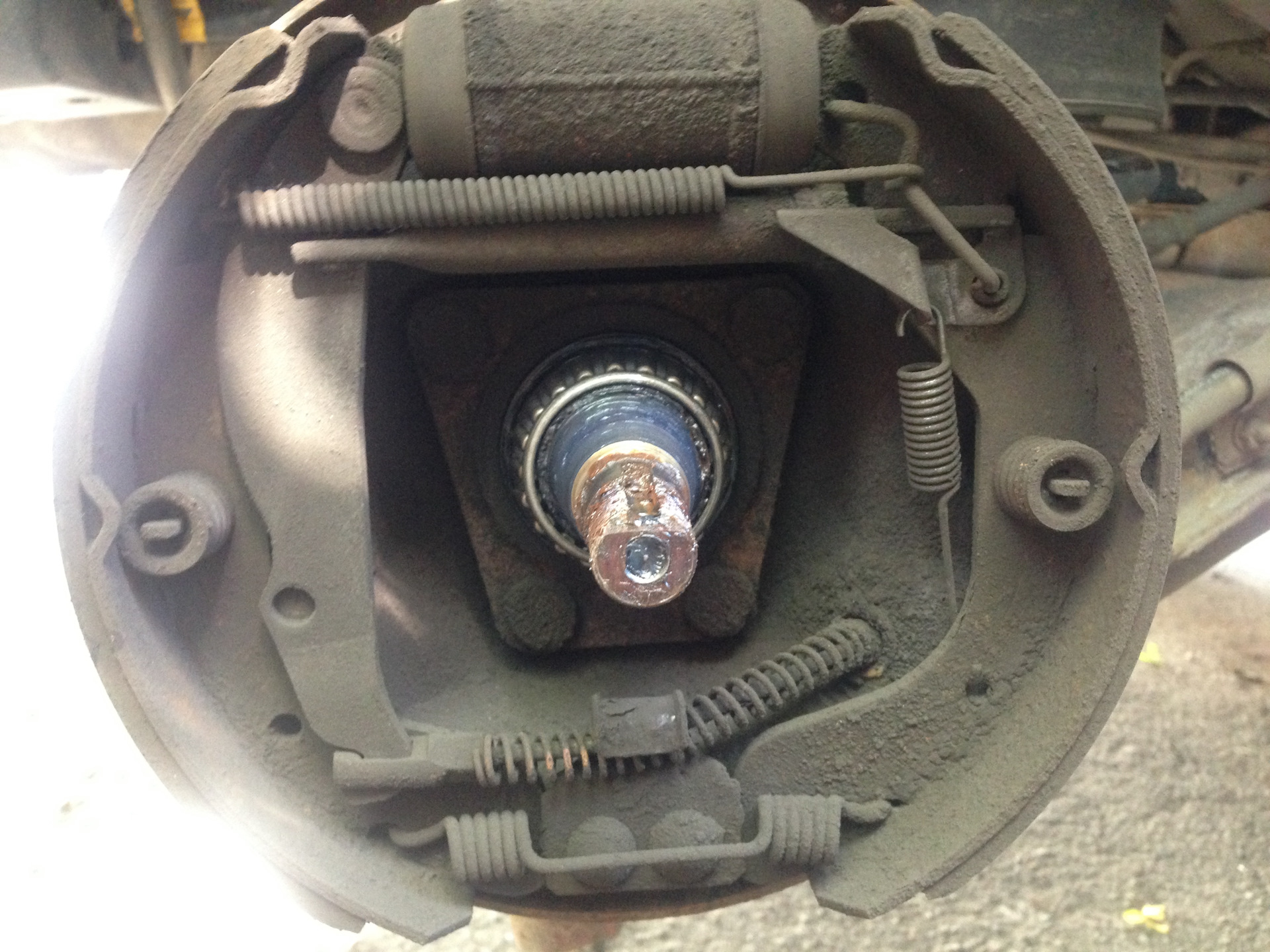 Замена задних ступичных подшипников. Гулять так гулять ) — ЗАЗ Lanos, 1 ...