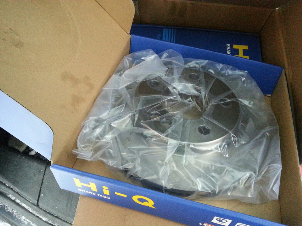 Замена колодок и дисков на SY Кайроне — DRIVE2