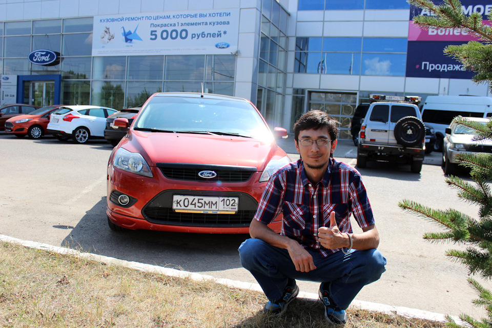 #0085. ТО-7 Форд "Независимость" Уфа — Ford Focus II Hatchback, 1,6 л ...