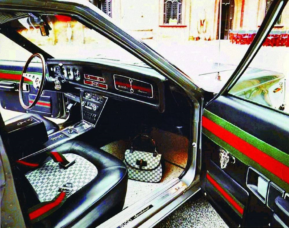 Салон концепт-кара AMC Hornet Gucci Sportabout, принадлежавшего Альдо Гуччи. 