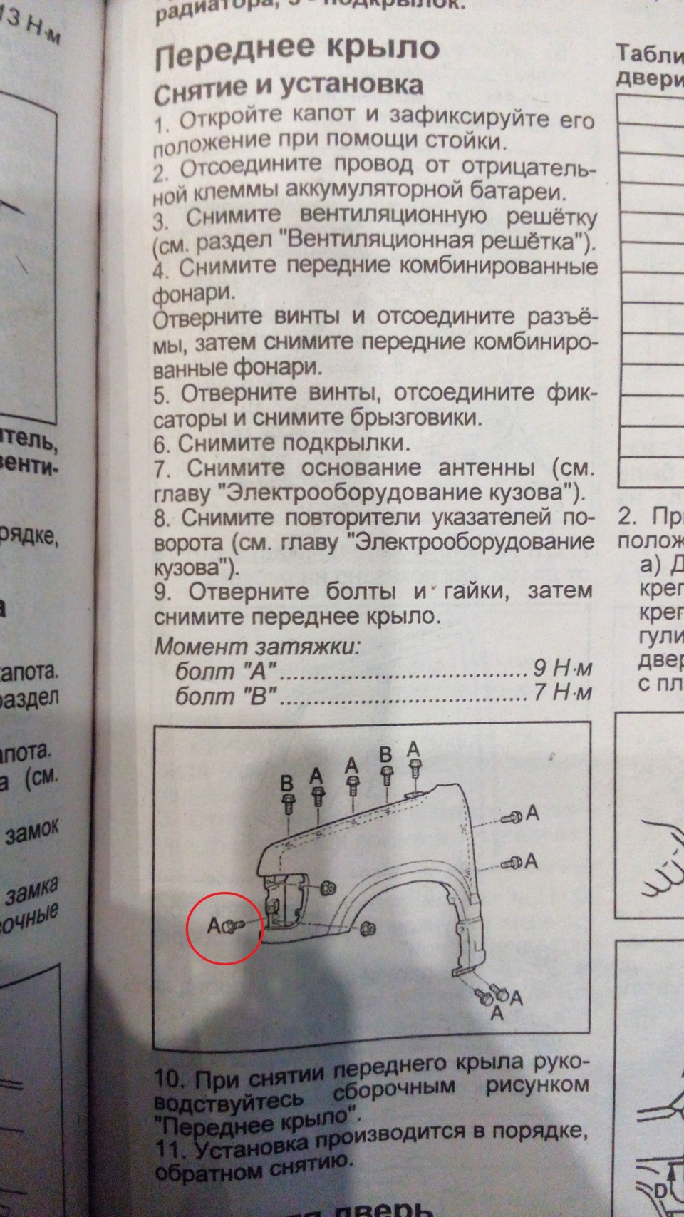 регулировка клапанов исузу форвард