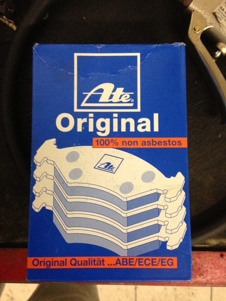 Диагностика ходовой + замена тормозных колодок и дисков АТЕ — Mercedes ...