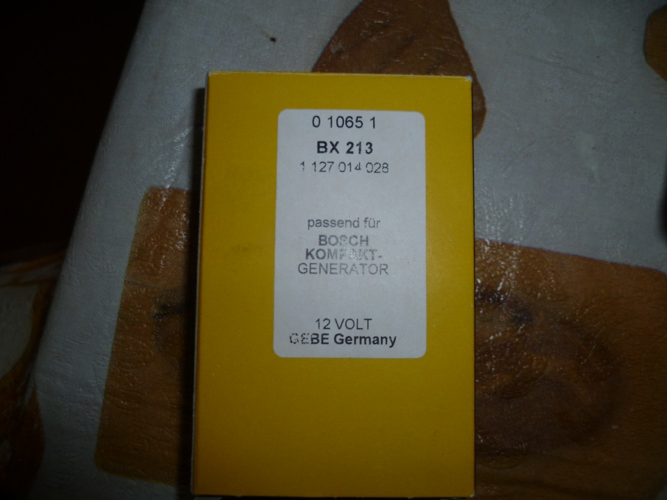 Перезаряд генератора — DRIVE2