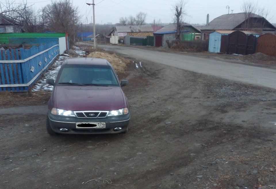 Светодиодные габариты — Daewoo Nexia, 1,5 л, 2007 года | стайлинг | DRIVE2