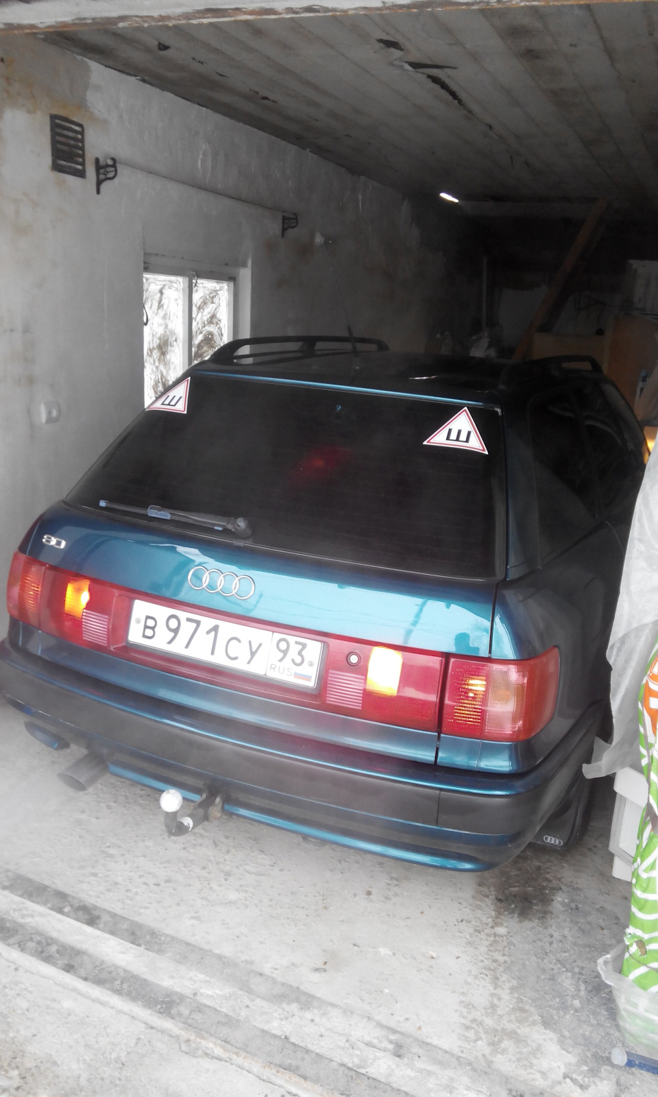 Зима в Майкопе Республика Адыгея — Audi 80 (B4), 2 л, 1993 года |  фотография | DRIVE2