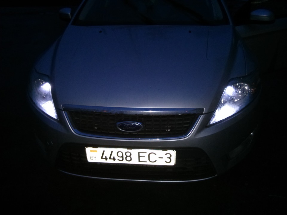 Поставил светодиоды в габариты — Ford Mondeo IV, 2 л, 2008 года ...