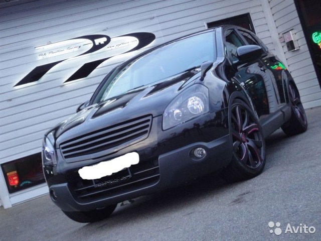 Тюнинговая решетка радиатора часть 1 — Nissan Qashqai (1G), 2 л, 2007 ...