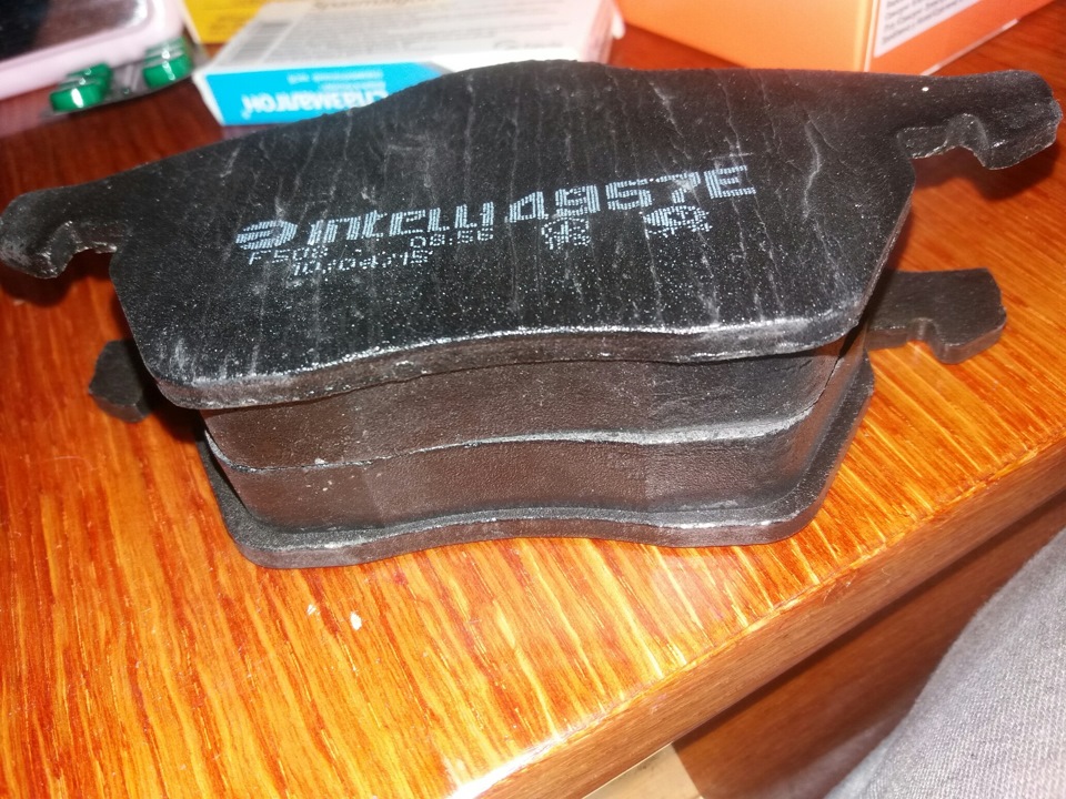 Колодки Intelli на Ауди А6 1.8Т — Audi A6 (C5), 1,8 л, 1998 года ...