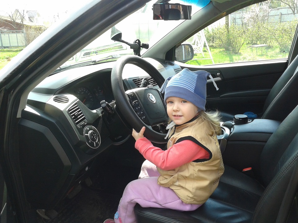 Мой маленький водитель — SsangYong Kyron, 2 л, 2009 года | фотография ...