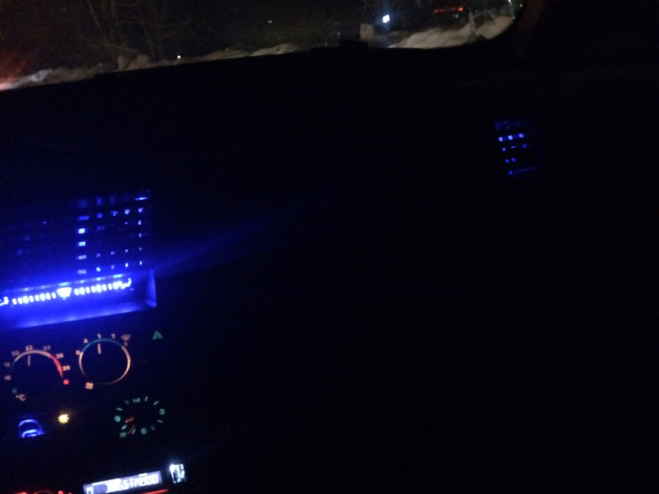 Подсветка воздуховодов ваз 2112 — LADA 21120, 1,5 л., 2003 года ...