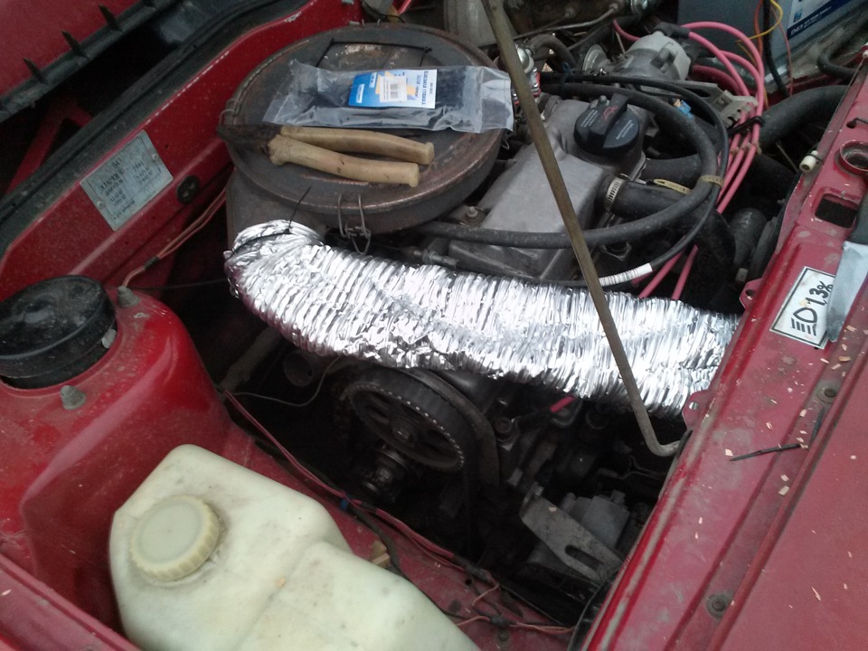 Гофра на карбюратор, что это дает? — DRIVE2