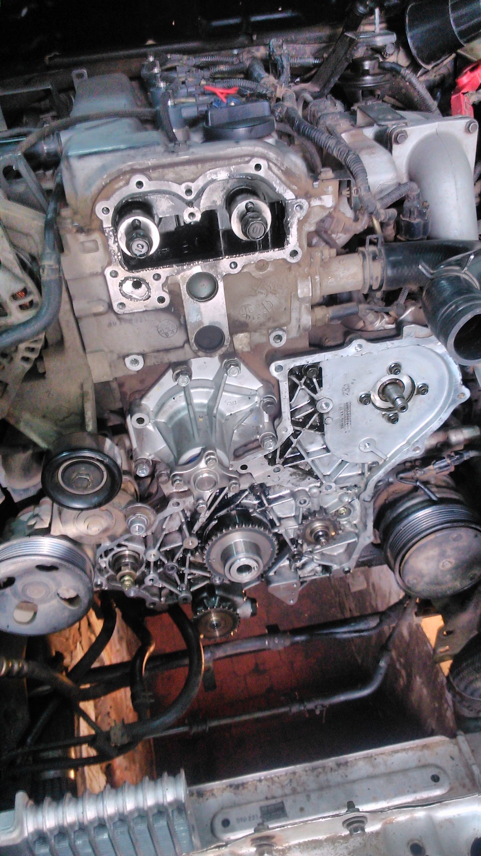 Ремонт двигателя внутреннего сгорания, замена цепи ГРМ Hyundai, KIA