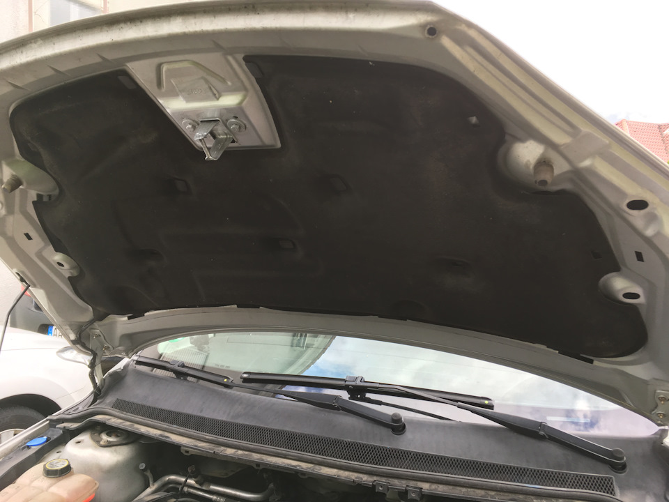 Шумка на капот — Ford Focus II Wagon, 1,6 л, 2007 года | тюнинг | DRIVE2
