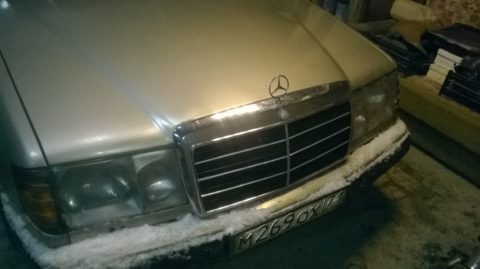 возвращение к оригиналу! часть 2-решетка на месте — Mercedes-Benz E ...