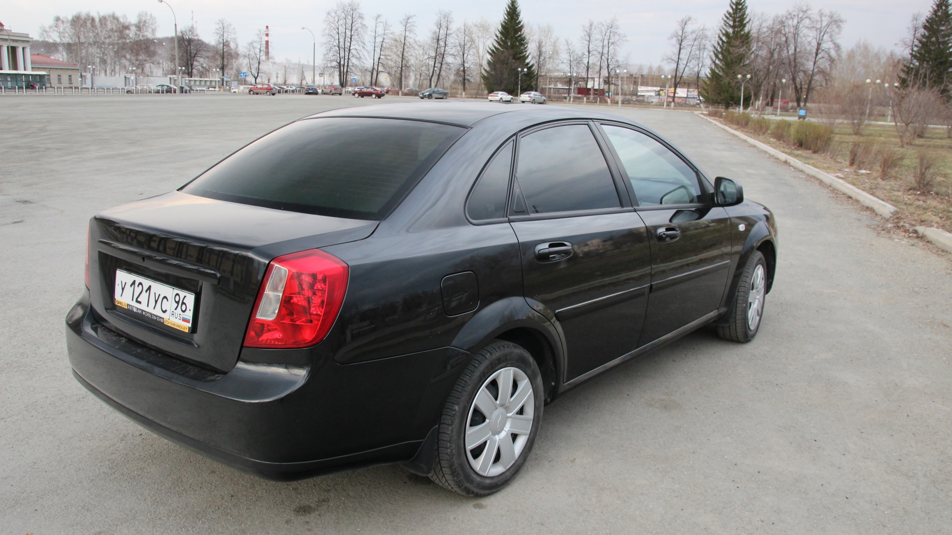 Chevrolet Lacetti 2012 чёрная