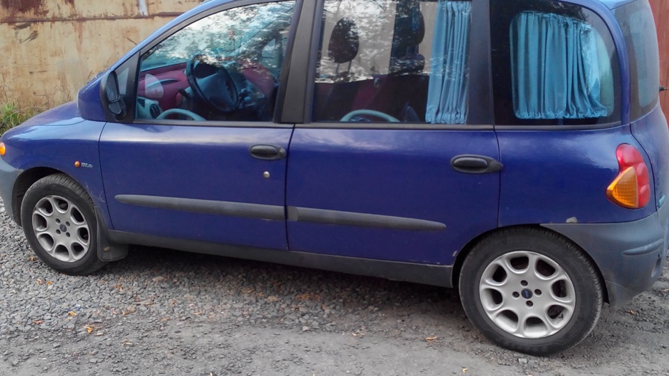 Совсем сгнили задние арки. — FIAT Multipla, 1,6 л., 1999 года ...