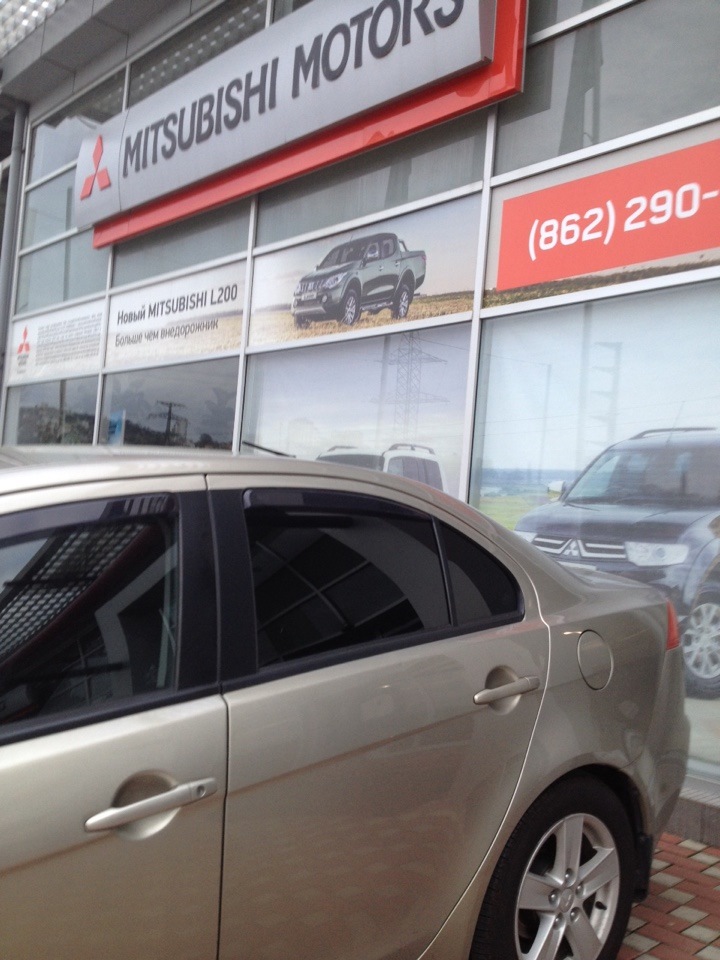 Бесплатный сервис от Митсубиши — Mitsubishi Lancer X, 1,8 л, 2009 года ...