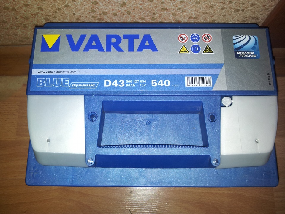 Varta blue d43