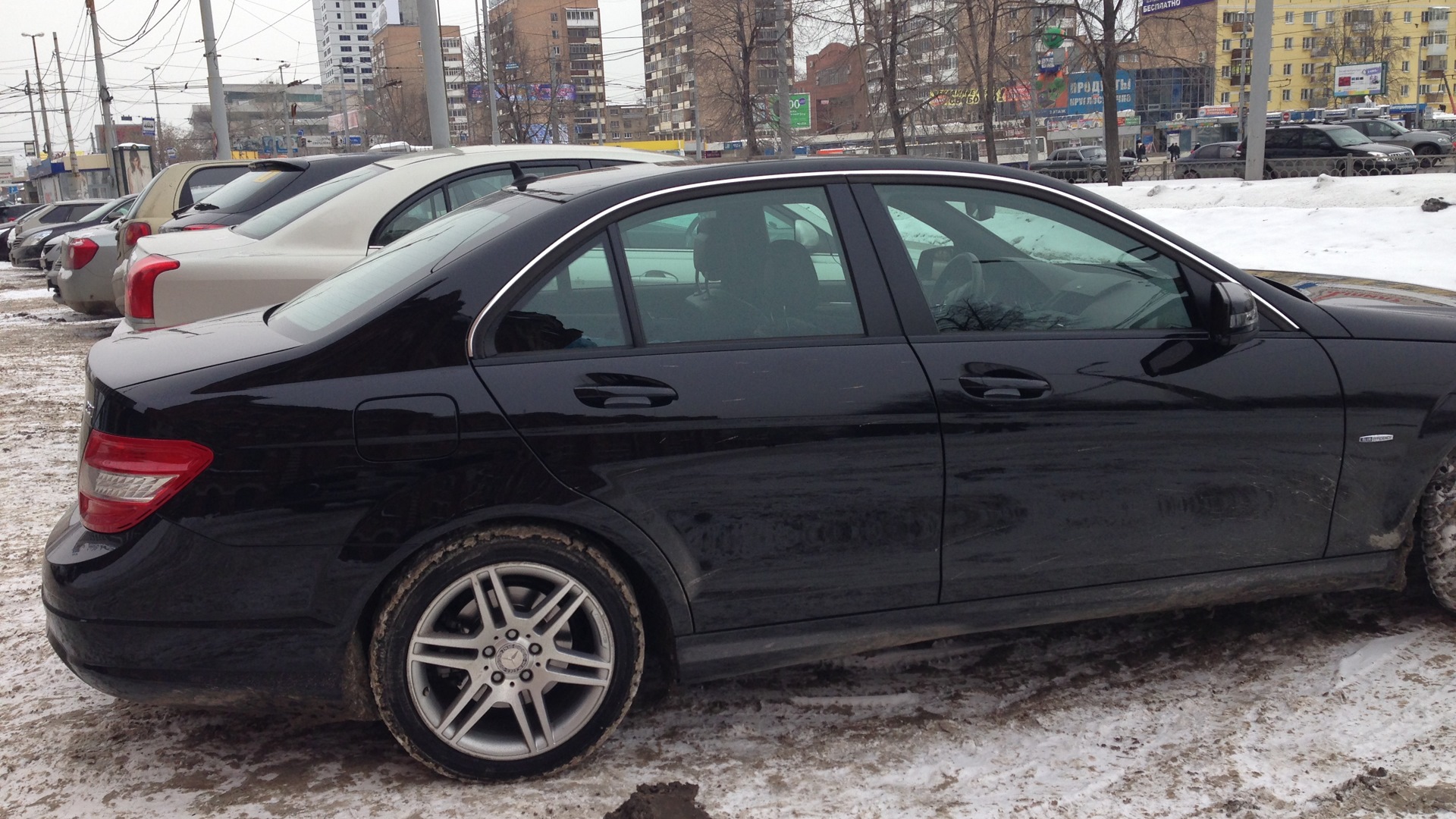 Mercedes-Benz C-class (W204) 1.8 бензиновый 2011 | C-180 CGI + AMG на DRIVE2