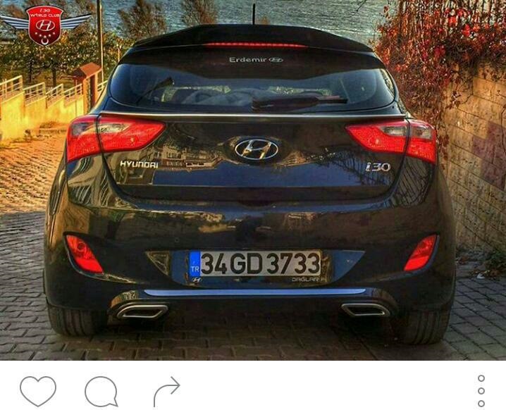 кто знает где можно купить накладку на бампер — Hyundai i30 (2G), 1,6 л ...