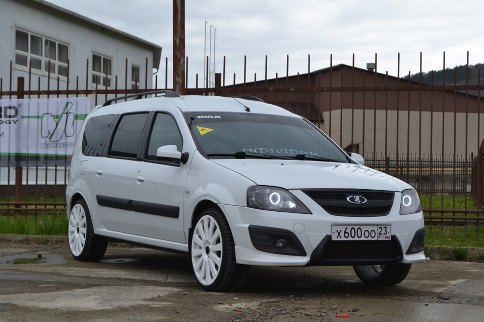 Защита переднего бампера двойная D51/51мм для LADA VESTA / SW / CROSS - купить в