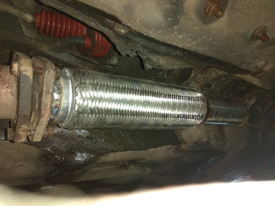 ГОФРА ВМЕСТО "КАТАЛИЗАТОРА" — DRIVE2