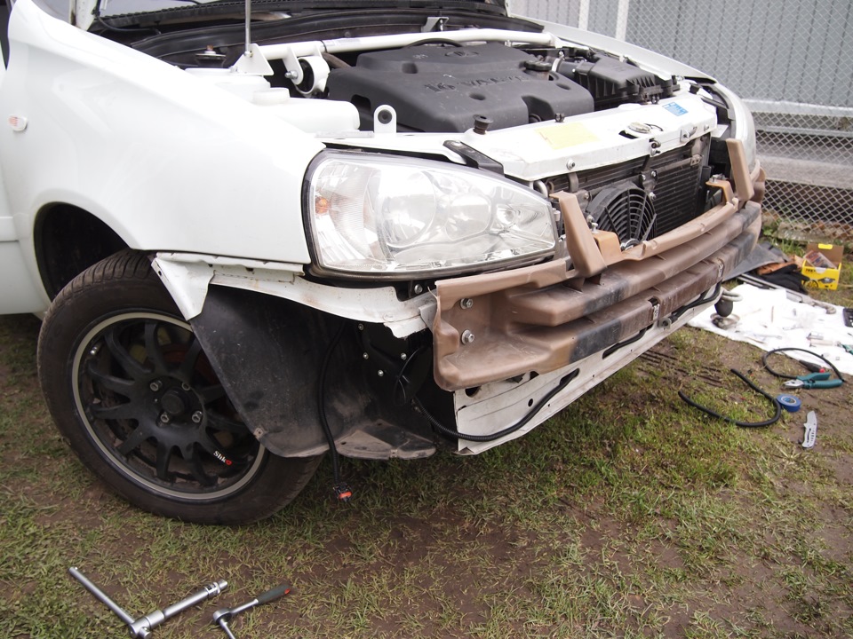 Первые доработки — Lada Калина Спорт, 1,6 л, 2012 года | аксессуары ...