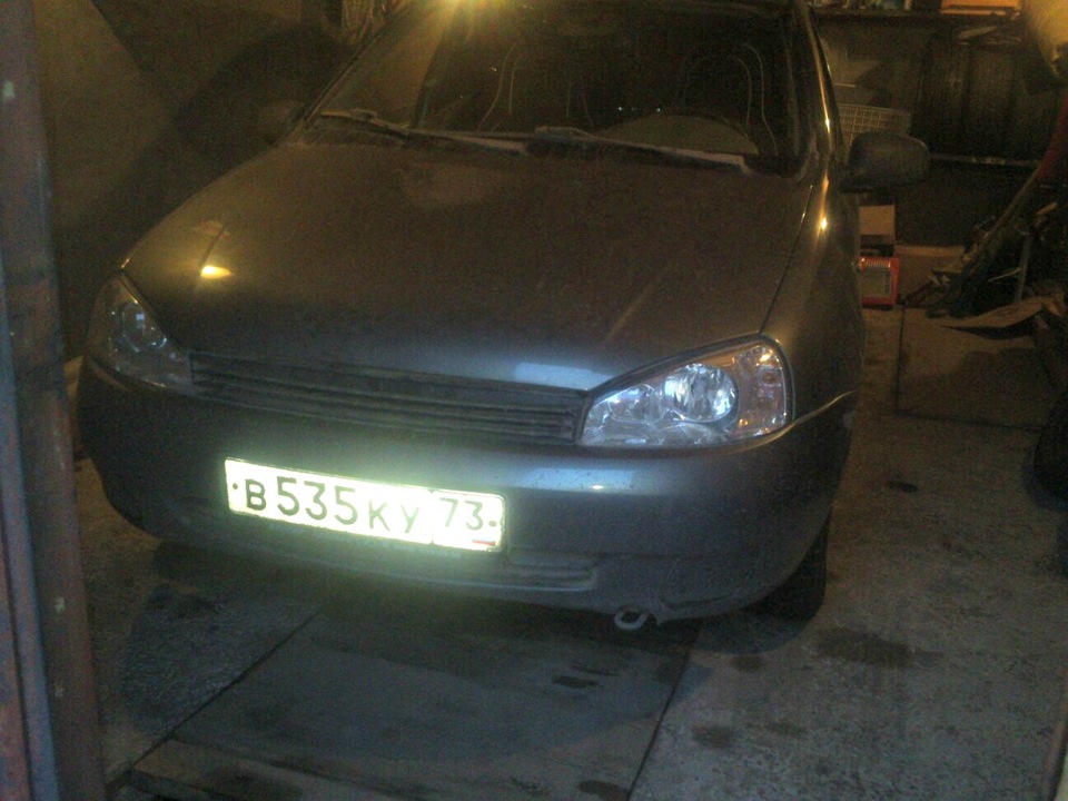 #1 Замена фишки соленоида — Lada Калина седан, 1,6 л, 2008 года ...