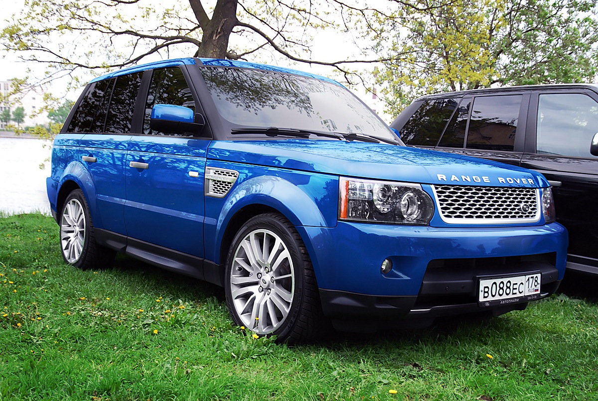 RRS в синий! Или я не могу угомониться. — Land Rover Range Rover Sport  (1G), 5 л, 2011 года | тюнинг | DRIVE2