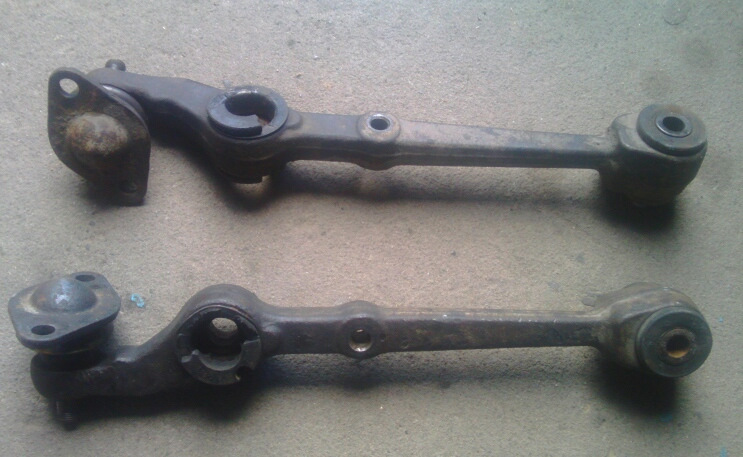 Замена нижних рычагов и шаровых опор. — Lada 2115, 1,5 л, 2005 года ...