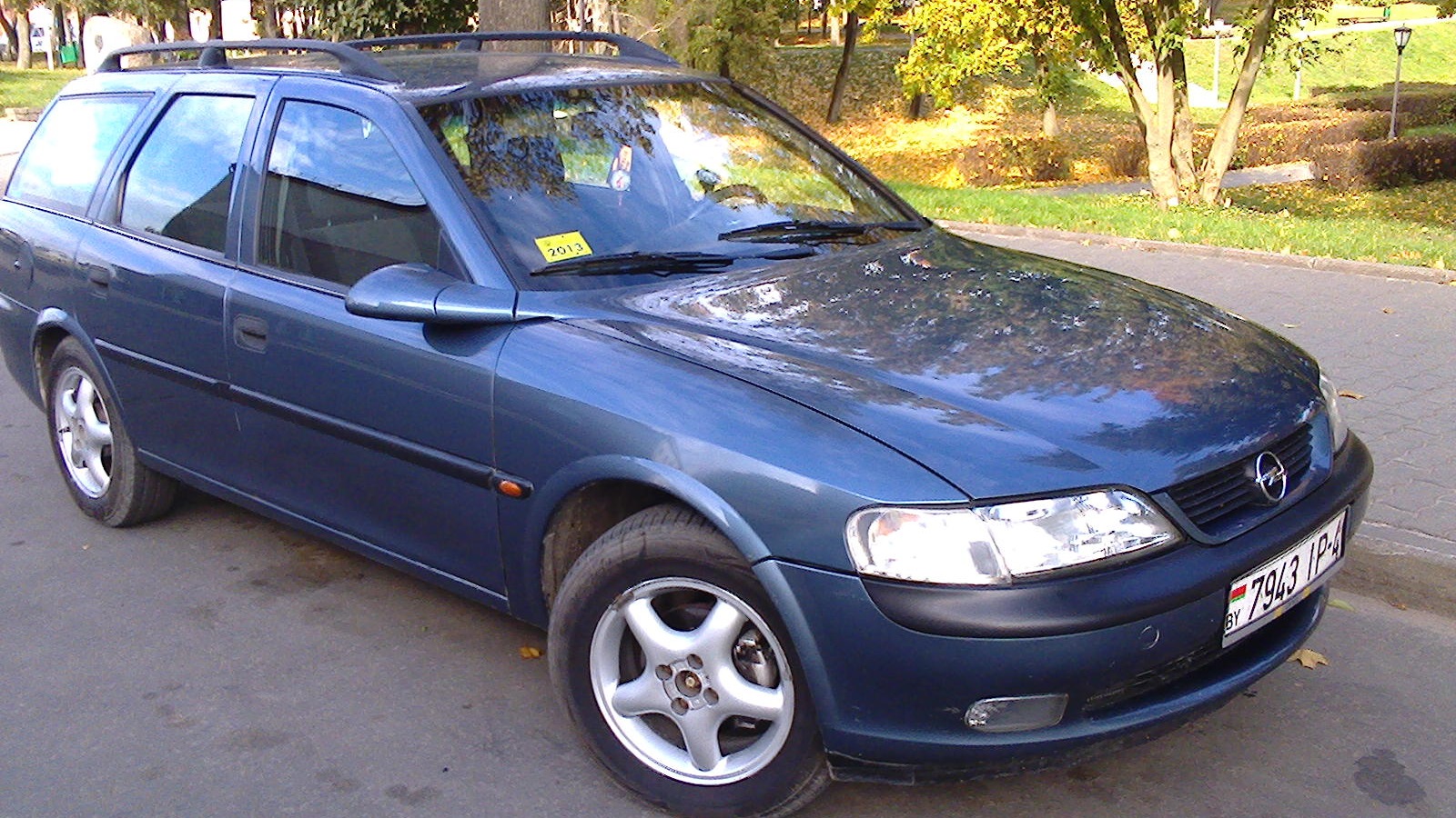 Opel Vectra B 2.0 бензиновый 1998 | Серо-голубой металлик на DRIVE2