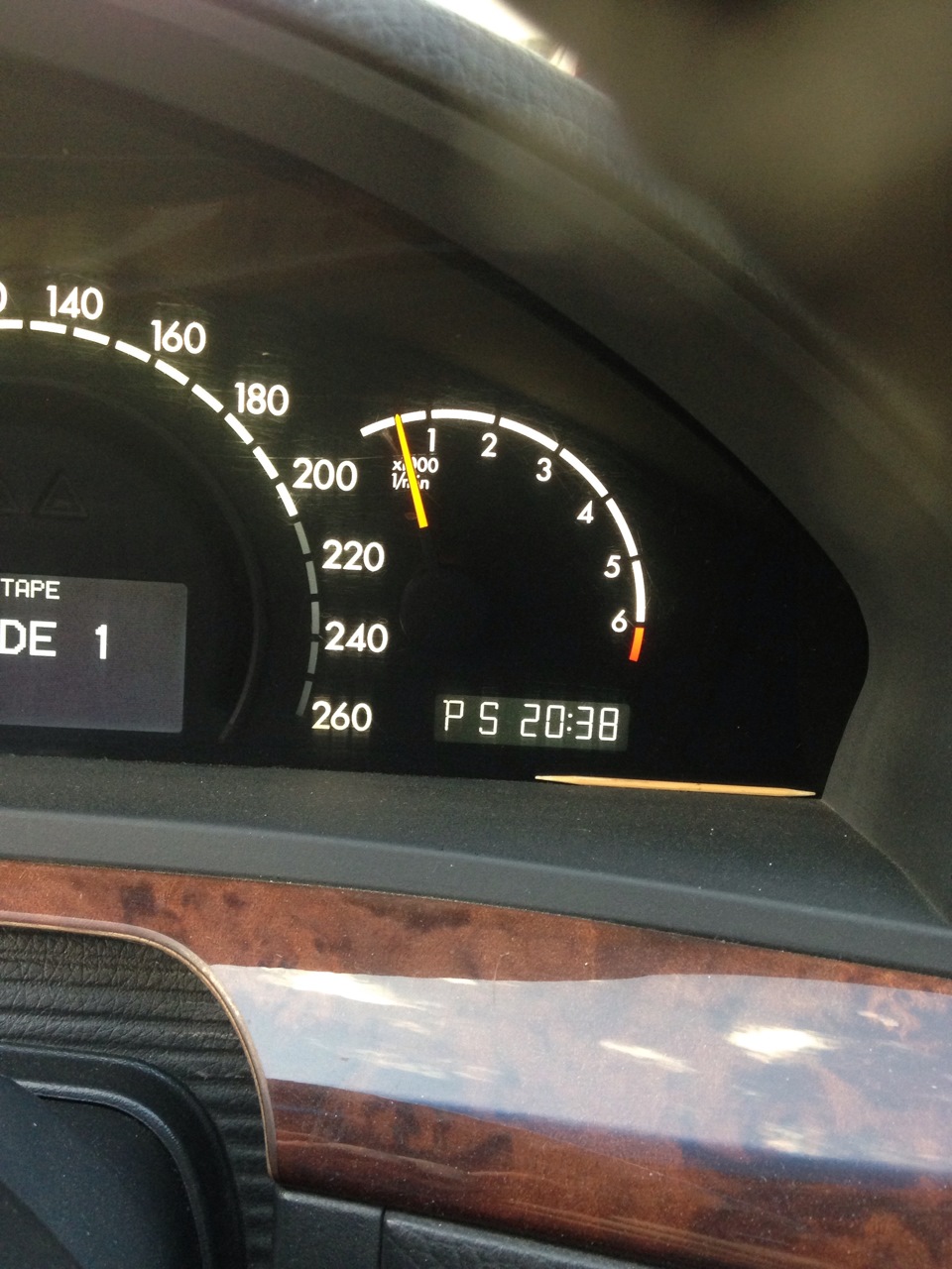 Упали обороты — Mercedes-Benz S-Class (W220), 4,3 л, 2000 года ...