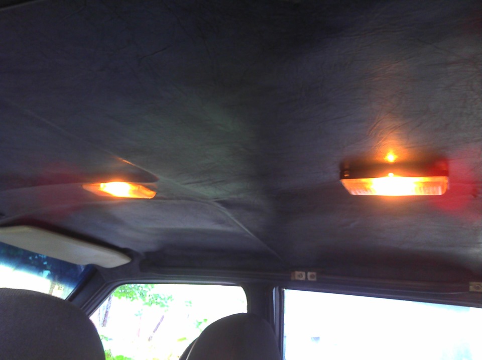 Установка сигнализации с обраткой и подключил второй плафон в салоне ...