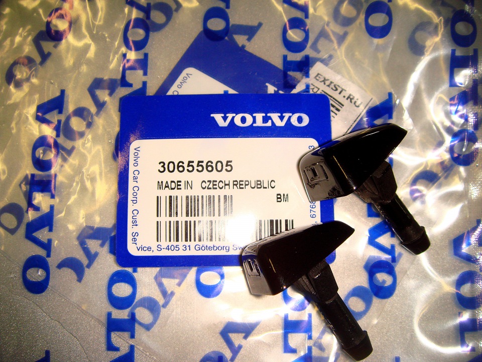 30655605 форсунка омывателя volvo аналоги