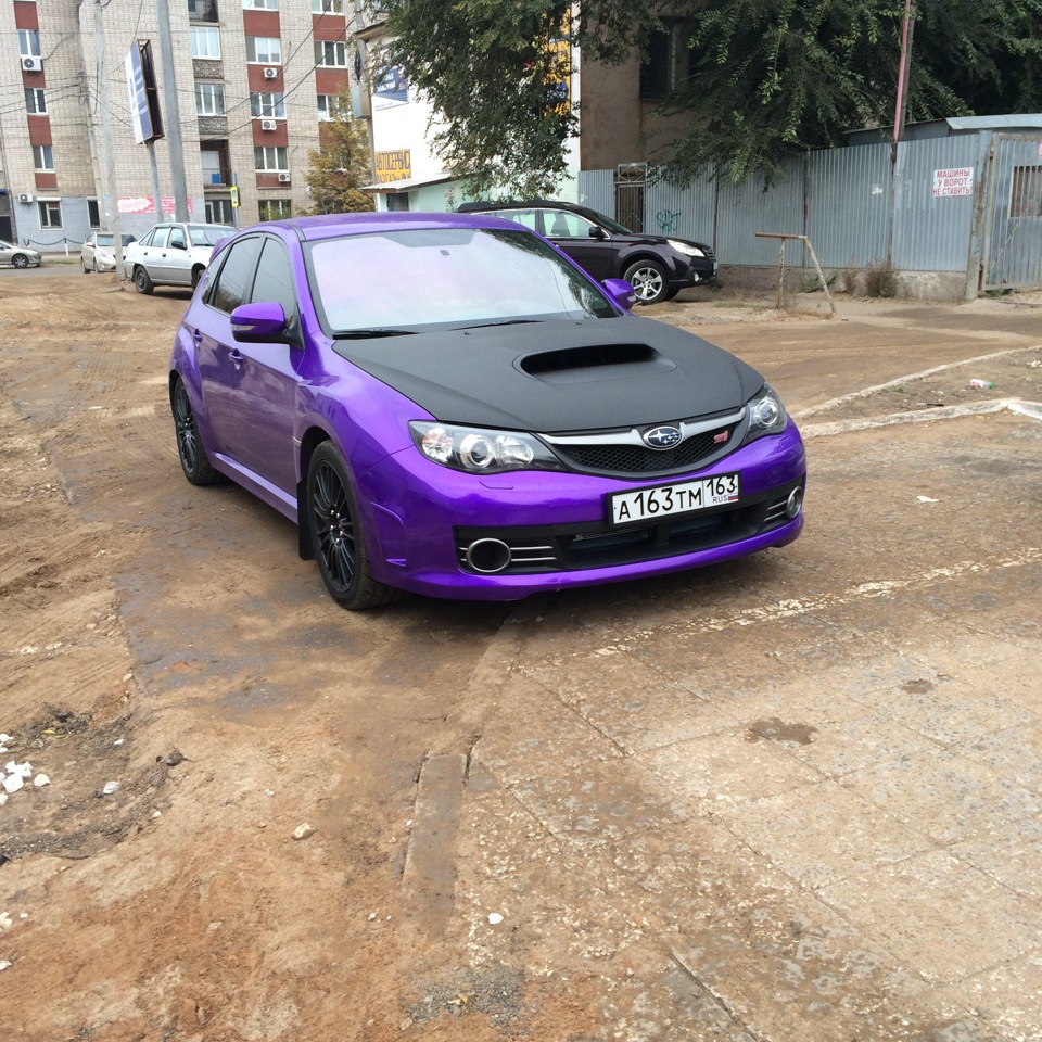 Subaru Impreza GH С„РёРѕР»РµС‚РѕРІС‹Р№