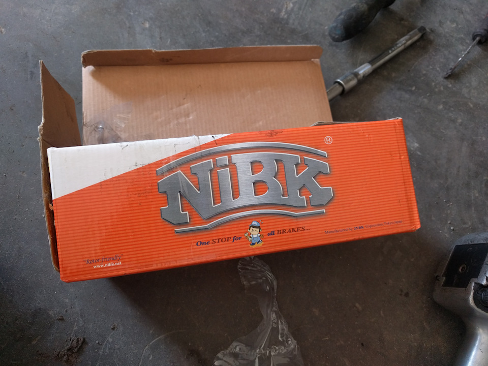 Колодки диски nibk. Nibk диск. упаковка nibk.