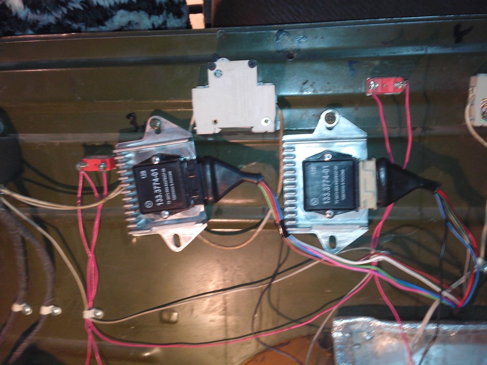 Безбегунковое зажигание на контактном трамблере — УАЗ 3962, 2,4 л, 1985 ...