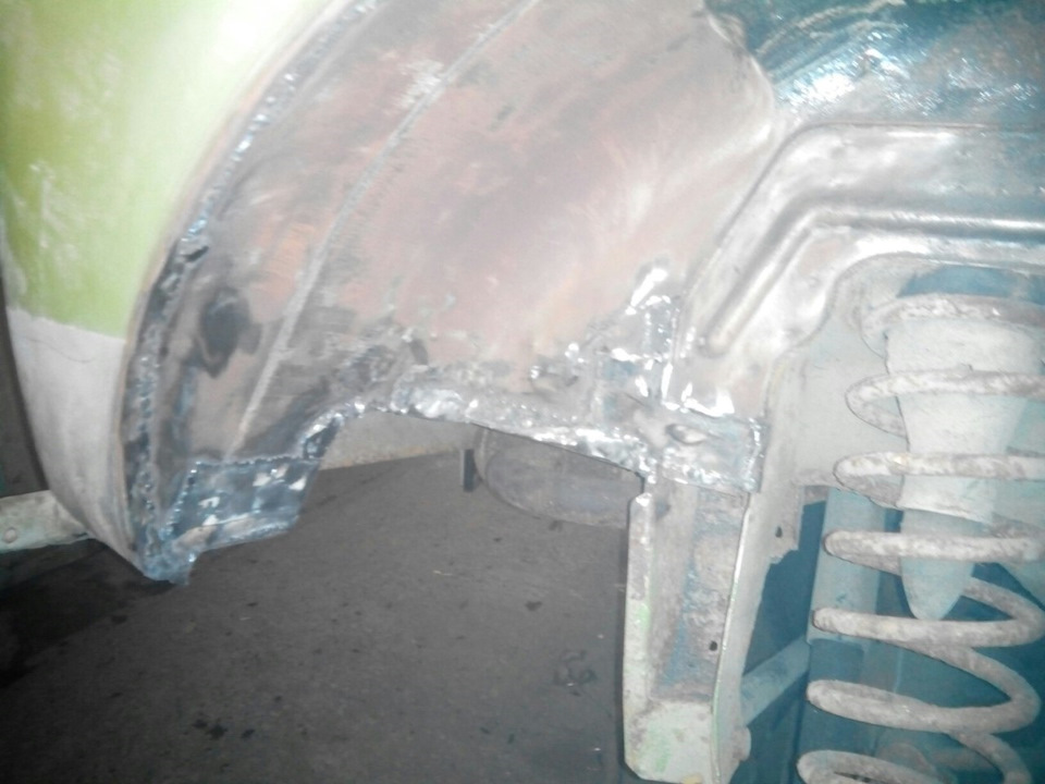 СВАРОЧНЫЕ РАБОТЫ. Часть вторая. Со сваркой закончено. — Lada 4x4 3D, 1 ...