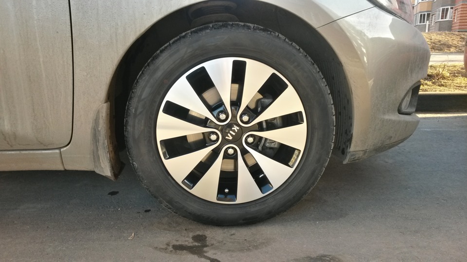 9. Диски на лето Ki65 + пара слов о Hakkapeliitta R2 — KIA Ceed (2G), 1 ...
