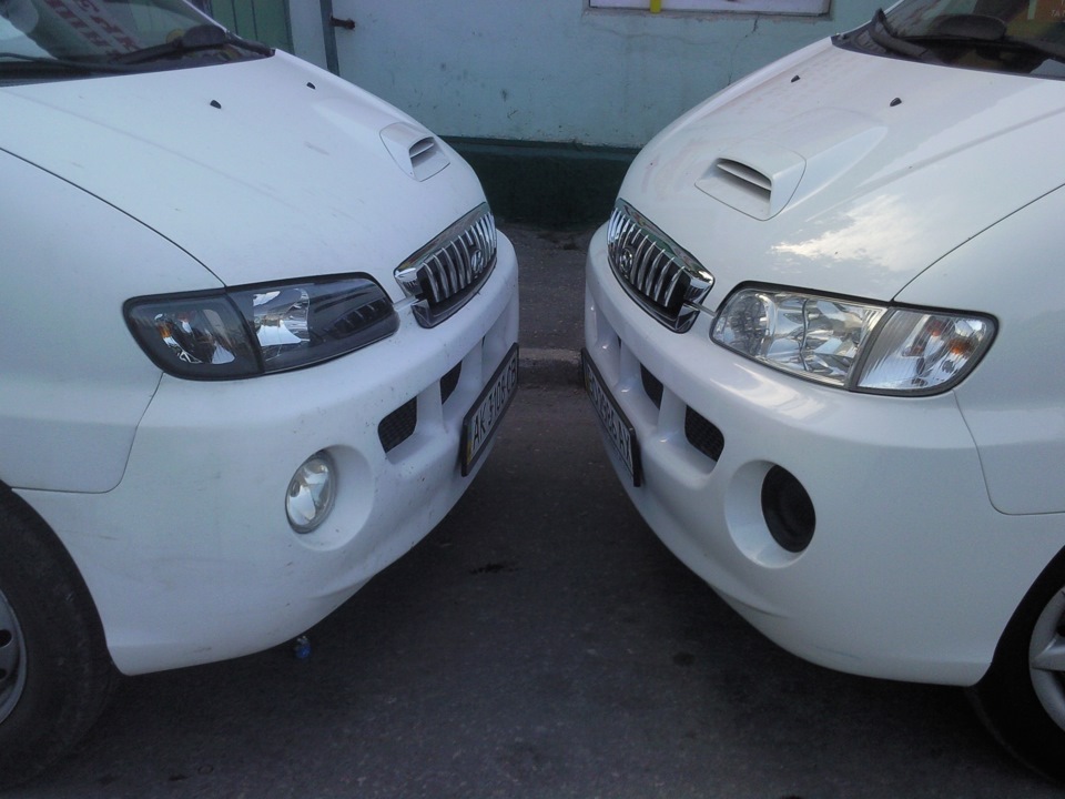 матовый или все таки акрил? — Hyundai H-1 (1G), 2,5 л, 2005 года ...