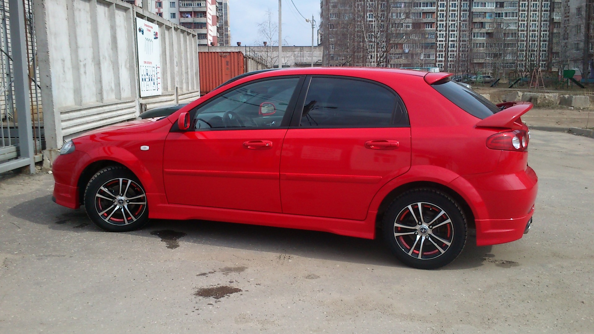 Lacetti Hatchback обвес WTCC