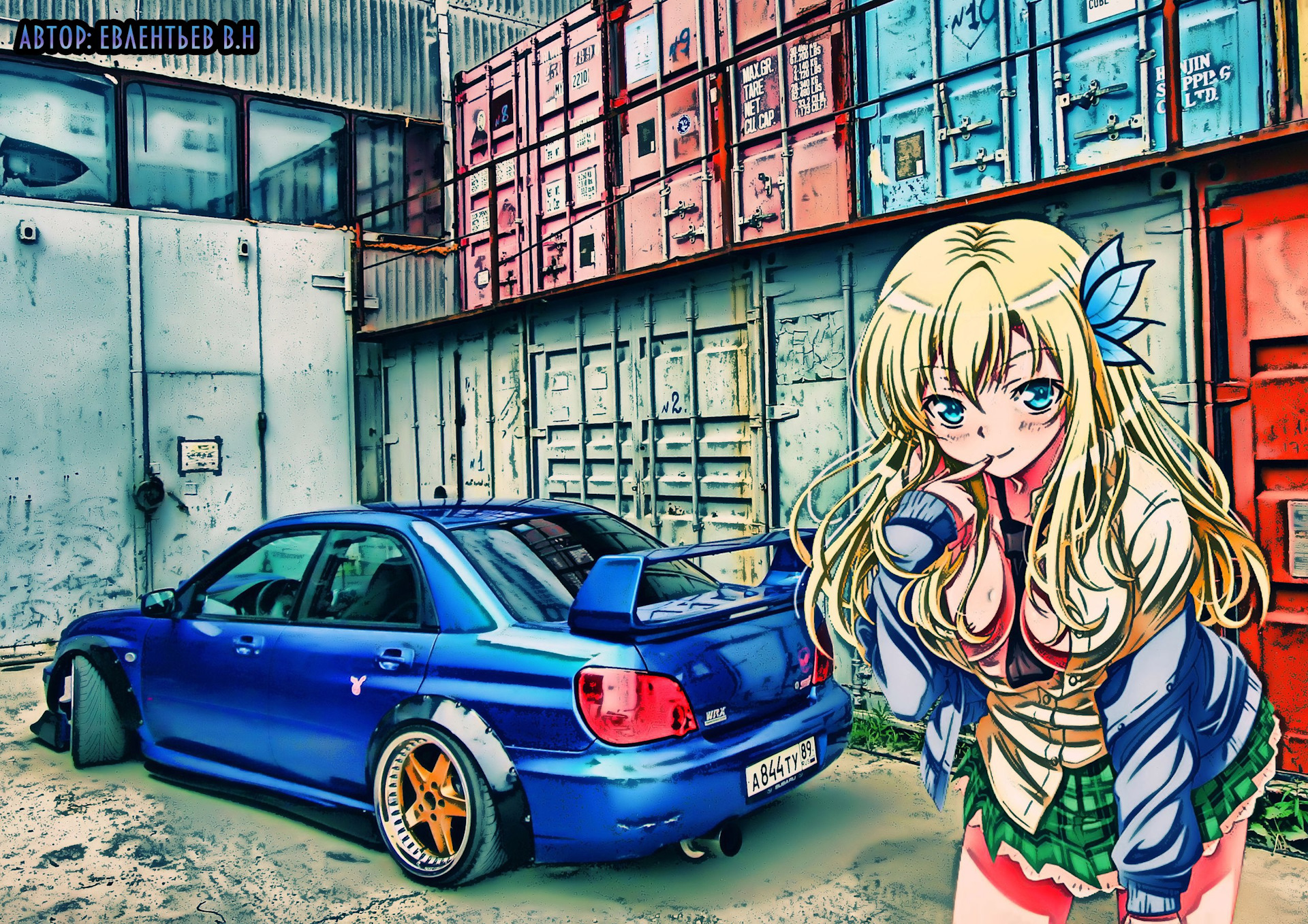 Subaru WRX anime
