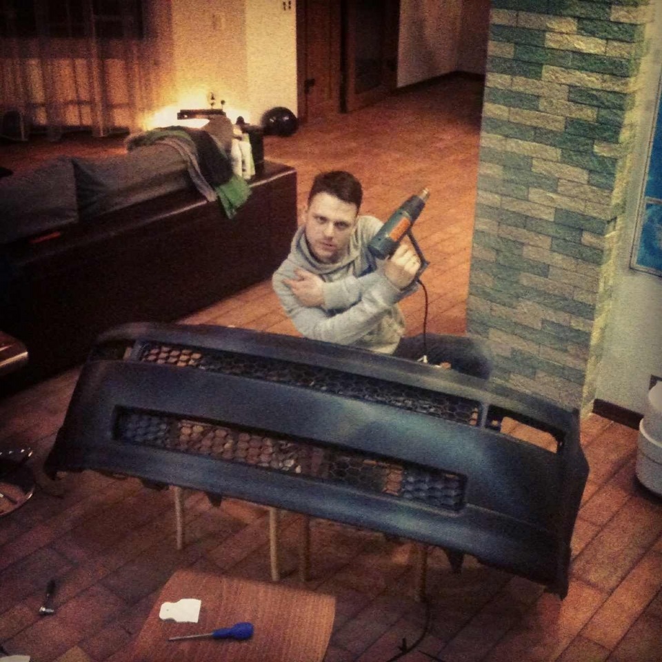 4. Обтяжка пленкой под карбон — Scion xB I, 1,5 л, 2004 года | стайлинг ...