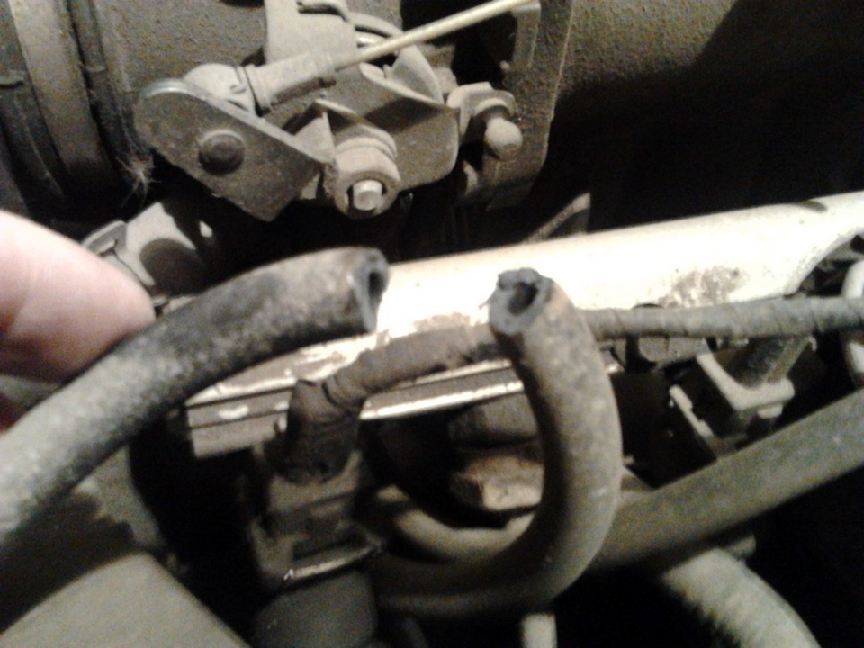 Заглушил картерные газы на дроссель, купил ксенон — Daewoo Espero, 2 л ...