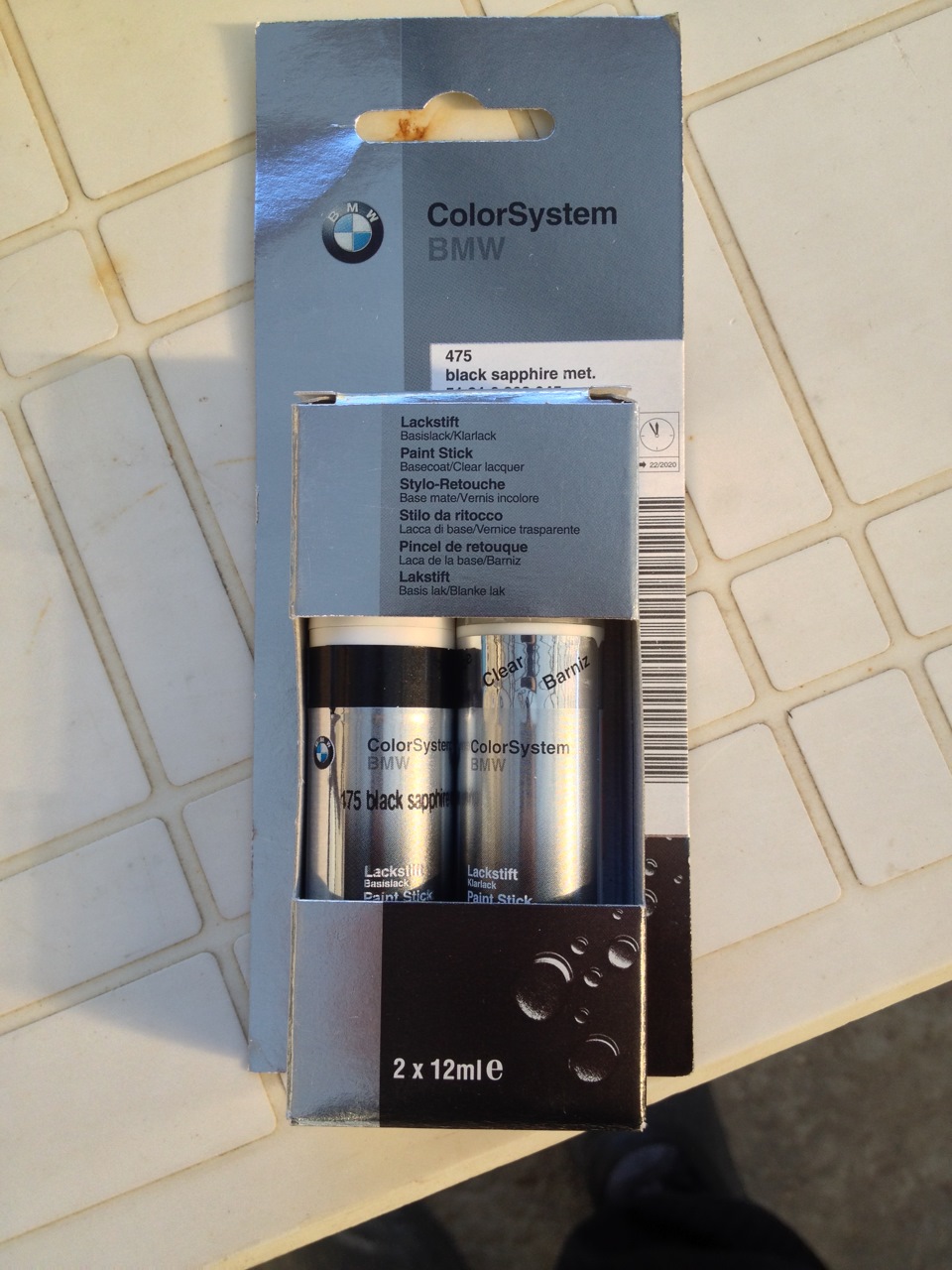 Полировка мелких царапин и сколов — BMW 3 series Coupe (E92), 2 л, 2010 ...