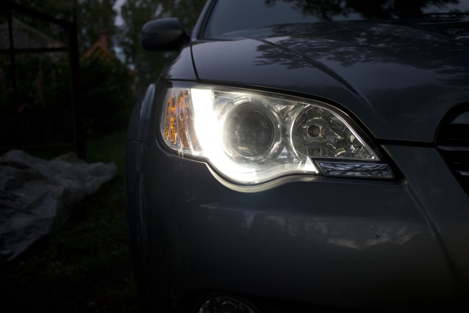 Диоды Kolite в габариты — Subaru Outback (BP), 2,5 л, 2007 года ...